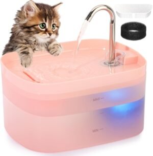 Super Silent Pet Water Fountain, Activated Carbon Filter